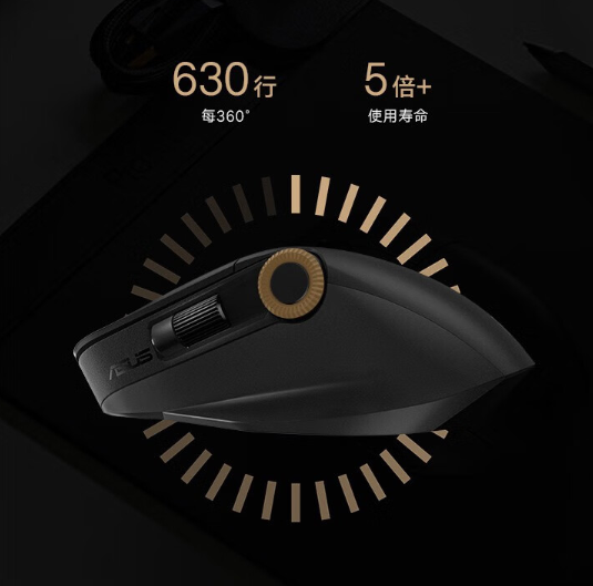 rt MD300鼠标：双滚轮+轮盘设计AG真人平台899元 华硕推出ProA(图1)